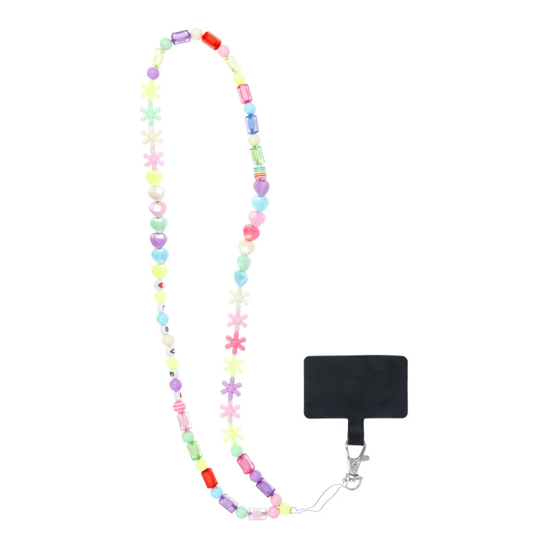 PIXIE Phone lanyard, Phone pendant / cord length 68cm (34cm in the loop) / on neck - stars