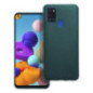 Case for Samsung A21S Matt dark green