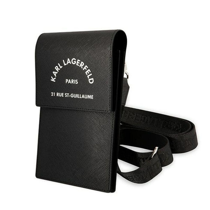 Phone case bag Karl Lagerfeld (Embossed RSG) black
