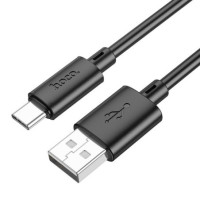 Cable USB A to USB C Hoco 3A 1 m X88 black