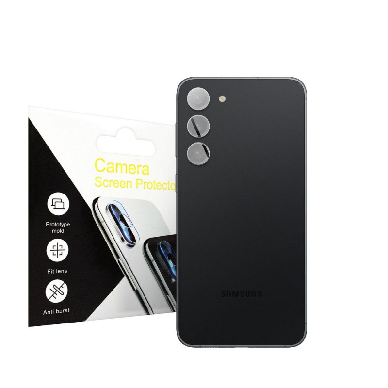 Tempered Glass for Camera Lens Full Cover - for SAM S23/23 Plus