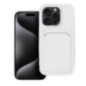 Case for iPhone 15 PRO Card Case white