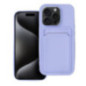 Case for iPhone 15 PRO Card Case purple Case for iPhone 15 PRO Card Case purple
