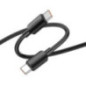 Cable USB C to USB C Hoco PD 6A 100W 1 m X96 black
