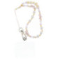 HAPPY Phone lanyard, Phone pendant / cord length 44cm (22cm in the loop) / on hand - lite pink