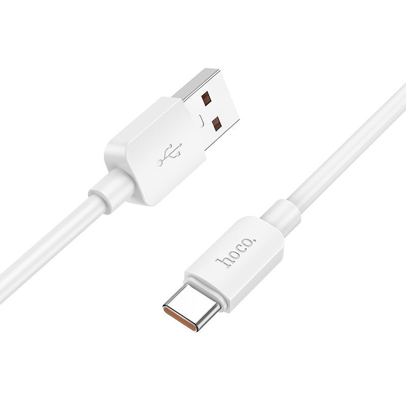 Cable USB A to USB C Hoco PD 6A 100W 1 m X96 white