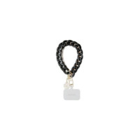 GUESS hand strap GUOUCBMC4MK (Large Chain Acrylic 4G Charms) black