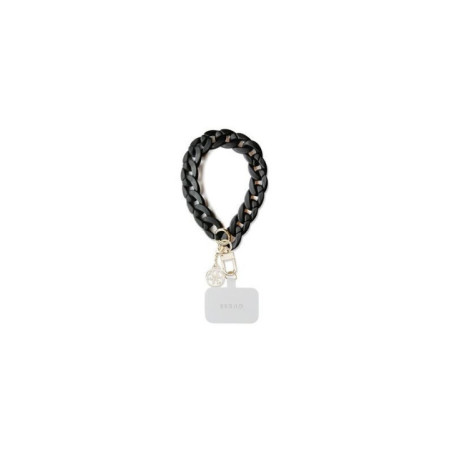 GUESS hand strap GUOUCBMC4MK (Large Chain Acrylic 4G Charms) black