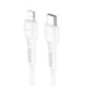 Cable USB C to Lightning Hoco PD 27W 1 m X37 white