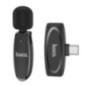 Wireless lavalier microphone USB C Hoco L15 black