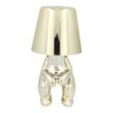 Table lamp bedside GOLD MAN Art Deco seat (version 2) MLTL