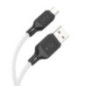 Cable USB A to Micro USB Hoco 2,4A 1 m X90 white