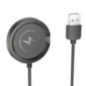 Charging cable for smartwatch Hoco 0,6 m Y22 black Charging cable for smartwatch Hoco 0,6 m Y22 black