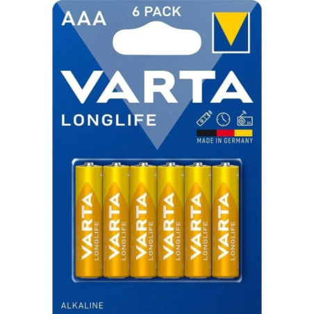 VARTA alkaline battery R3 (AAA) Longlife 6 pcs