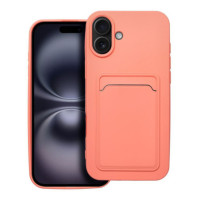 Case for iPhone 16 PLUS Card Case pink