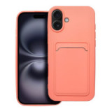 Case for iPhone 16 PLUS Card Case pink