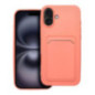 Case for iPhone 16 PLUS Card Case pink Case for iPhone 16 PLUS Card Case pink