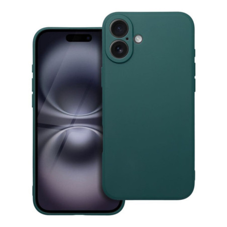 Case for iPhone 16 PLUS Matt dark green