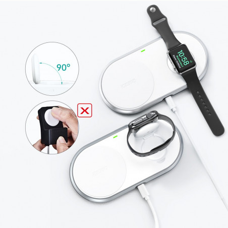 2in1 wireless charger für iPhone + Watch (MFI-zertifiziert) Choetech