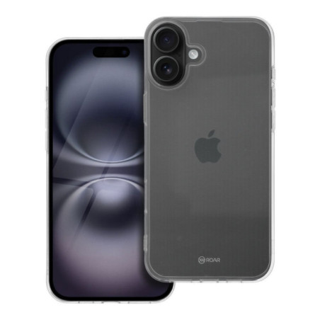 ROAR case ALL DAY COLORFUL JELLY for IPHONE 16 Plus transparent