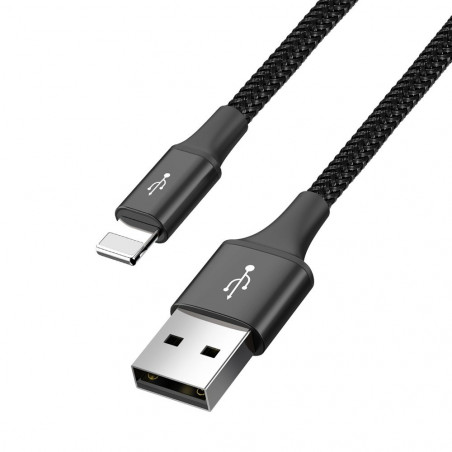 Datenkabel 4in1 USB-A / 2xLightning + USB-C + micro USB Baseus nylon braided 3.5A 120cm