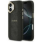 GUESS case for IPHONE 17 compatible with MagSafe GUHMP17SPG4SEMCK (PU W/ 4G Stripe) black