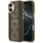GUESS case for IPHONE 17 compatible with MagSafe GUHMP17SPG4SEMCW (PU W/ 4G Stripe) brown