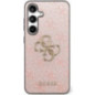 GUESS case for SAMSUNG S25 FE GUHCS25FE4GMGPI (PU Leather 4G Metal Logo) pink