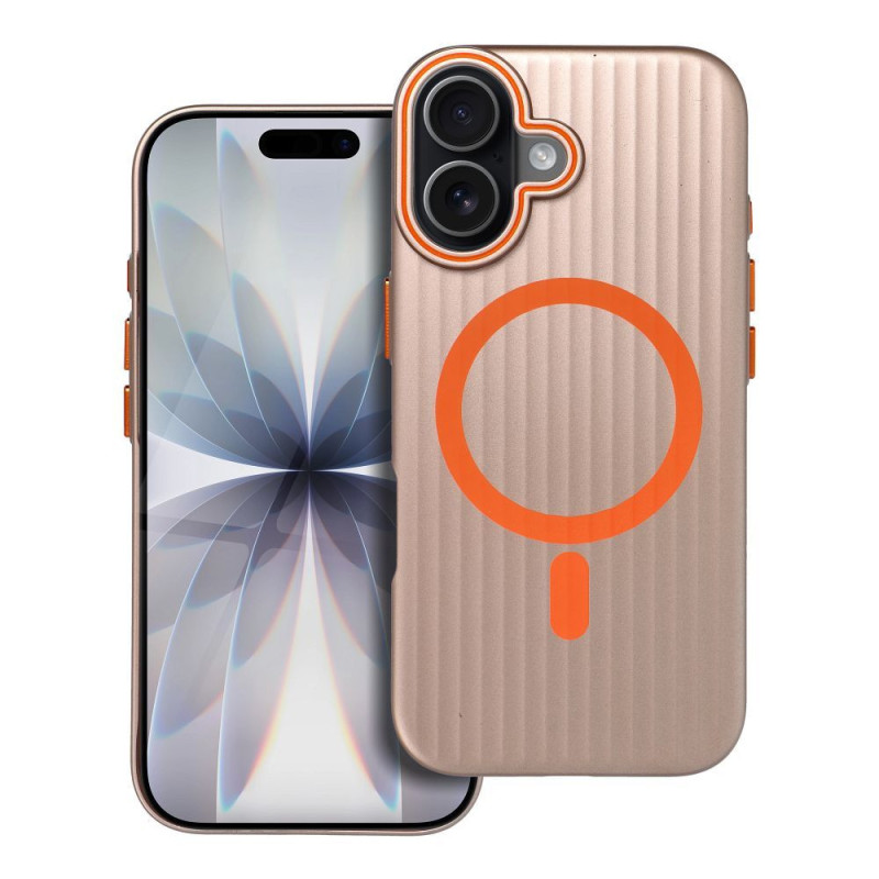 Case for iPhone 17 Simply compatible with MagSafe titanium desert