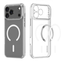 DUX DUCIS case CLIN MAG compatible with MagSafe for IPHONE 17 PRO (Open Ring Version) transparent