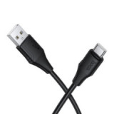Silicone Cable USB A to USB C Hoco 3A 1 m X124 black