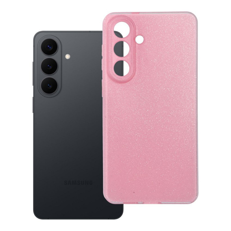 Case for Samsung S26 PLUS Clear Case 2 mm Blink pink