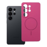 Case for Samsung S26 ULTRA Silicone 2mm compatible with MagSafe pink