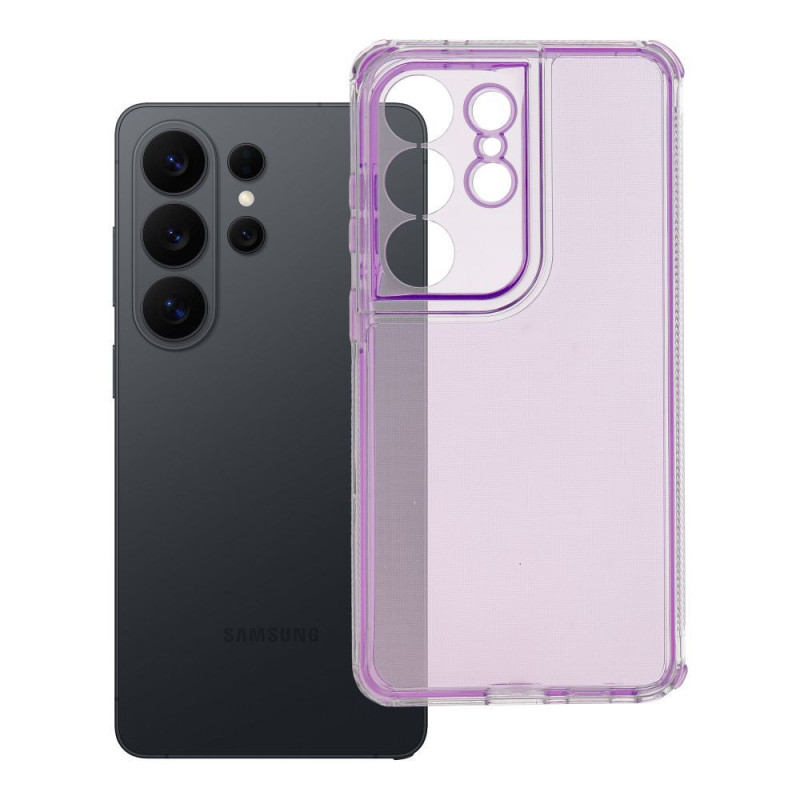Case for Samsung S26 ULTRA Matrix Clear light violet