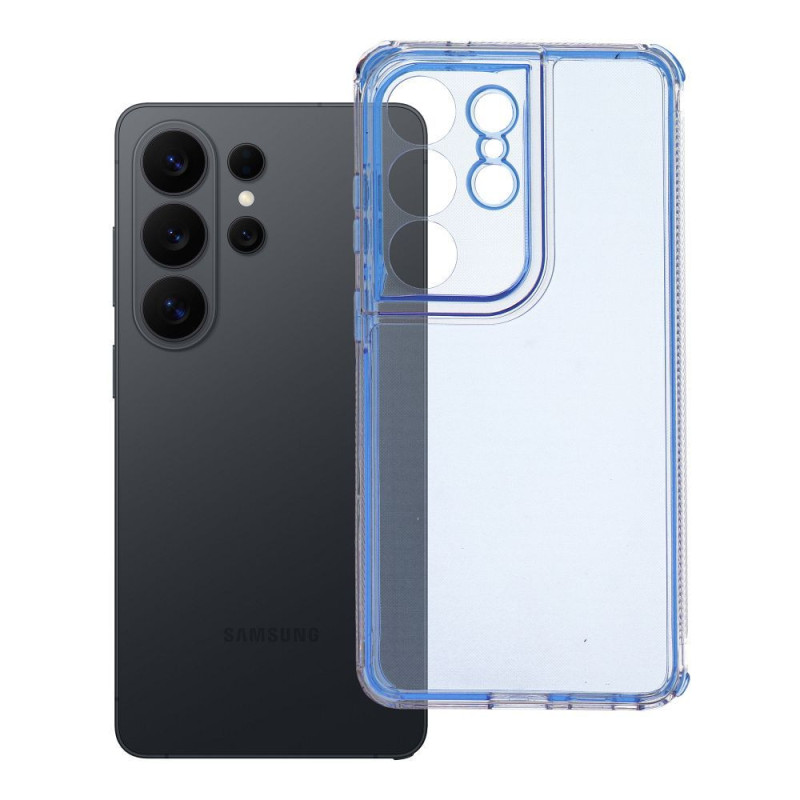 Case for Samsung S26 ULTRA Matrix Clear blue