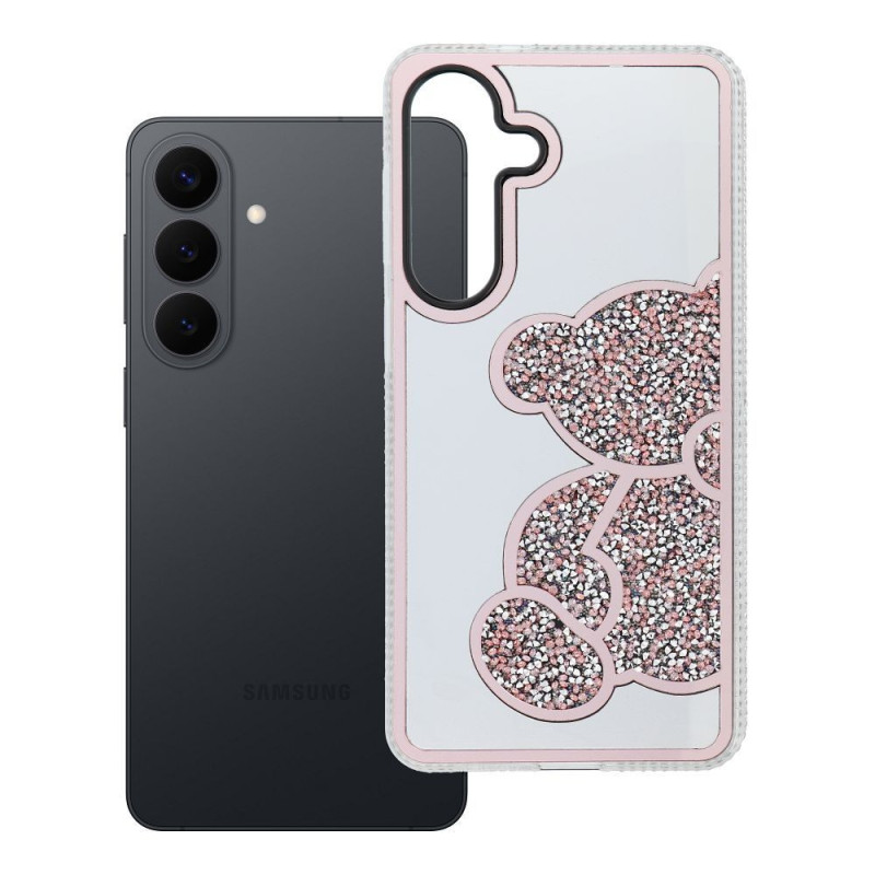 Case for Samsung S26 PLUS Teddy Bear pink