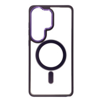 Case for Samsung S26 ULTRA Color Edge Mag Cover compatible with MagSafe purple