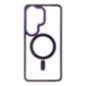 Case for Samsung S26 ULTRA Color Edge Mag Cover compatible with MagSafe purple