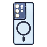 Case for Samsung S26 ULTRA Variete Mag Cover compatible with MagSafe navy blue