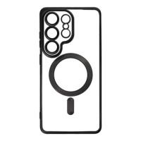 Case for Samsung S26 ULTRA Electro Mag Cover compatible with MagSafe black