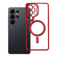 Case for Samsung S26 ULTRA Electro Mag Cover compatible with MagSafe red