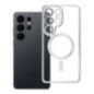 Case for Samsung S26 ULTRA Electro Mag Cover compatible with MagSafe silver
