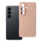 Case for Samsung S26 Silicone Mag Cover compatible with MagSafe pink
