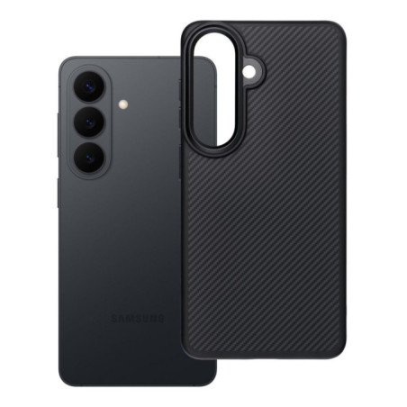 Case for Samsung S26 Carbon Elite Mag Cover compatible with MagSafe black