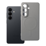 Case for Samsung S26 Silicone Mag Cover compatible with MagSafe titanium gray