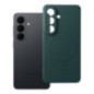 Case for Samsung S26 Silicone Mag Cover compatible with MagSafe green