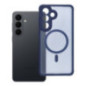 Case for Samsung S26 PLUS Full Matte Mag Cover compatible with MagSafe blue