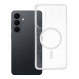 Case for Samsung S26 PLUS Clear Mag Cover (STR) compatible with MagSafe transparent glitter