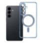Case for Samsung S26 PLUS Electro Mag Cover compatible with MagSafe blue