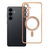 Case for Samsung S26 PLUS Electro Mag Cover compatible with MagSafe gold